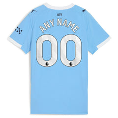 Manchester City Women's 2025/26 Home Replica Custom Jersey Sky Blue | Puma online