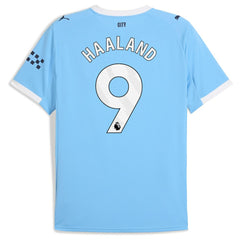 Erling Haaland Manchester City 2025/26 Home Replica Player Jersey Sky Blue | Puma discount