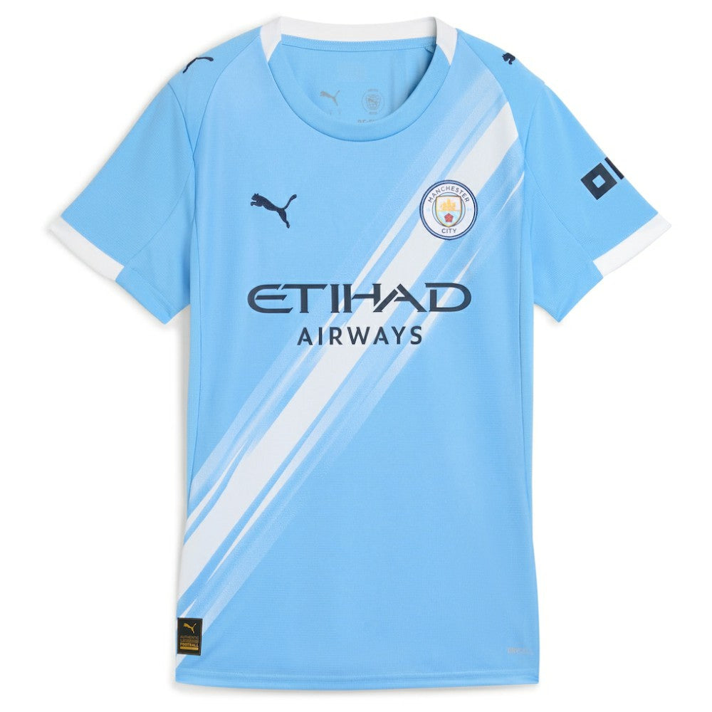 Erling Haaland Manchester City Women's 2025/26 Home Replica Player Jersey Sky Blue | Puma cheap