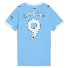 Erling Haaland Manchester City Women's 2025/26 Home Replica Player Jersey Sky Blue | Puma cheap