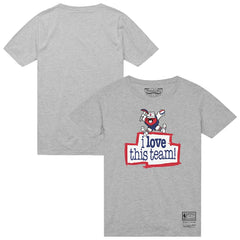 Denver Nuggets I Love This Team T-Shirt Heather Gray - NBA