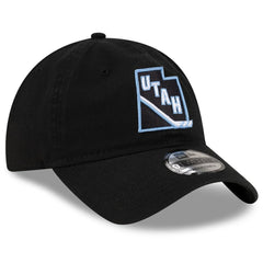 Utah Mammoth New Era 9TWENTY Adjustable Hat - Black - NHL