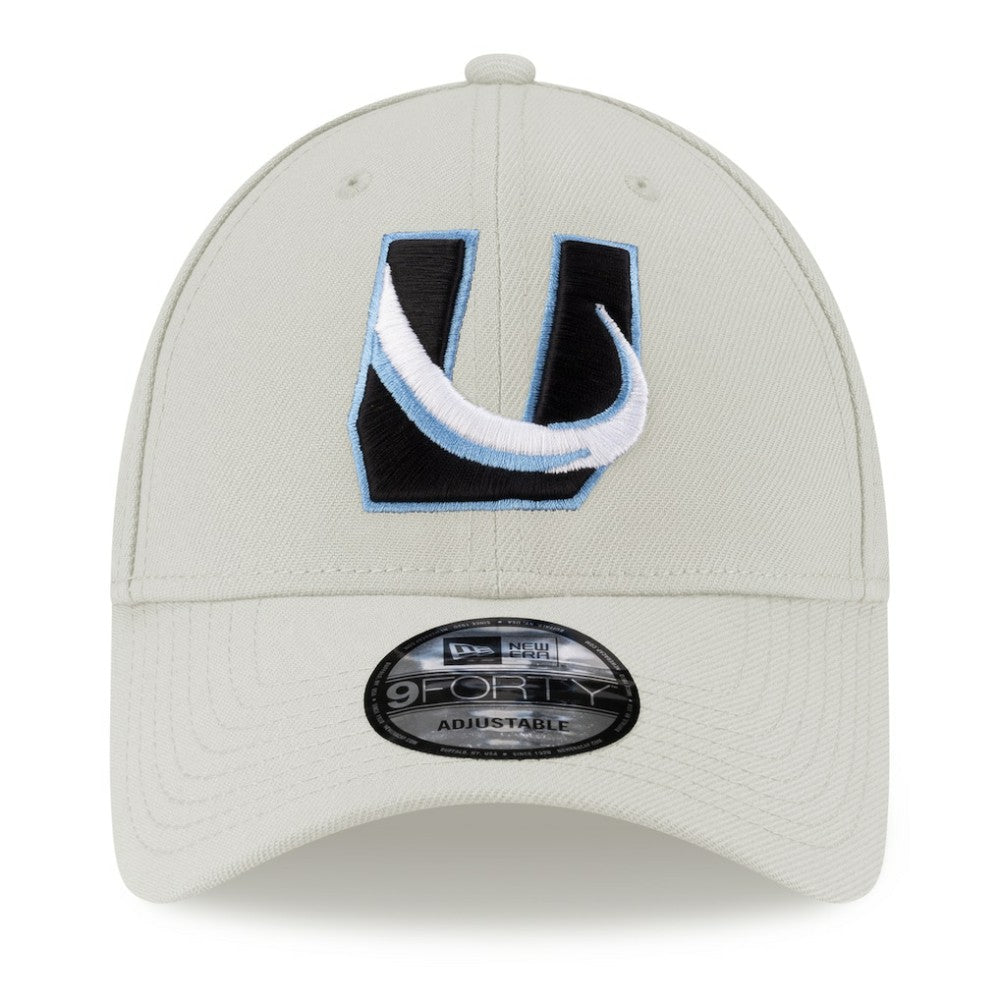 Utah Mammoth New Era 9FORTY Adjustable Hat - Cream - NHL