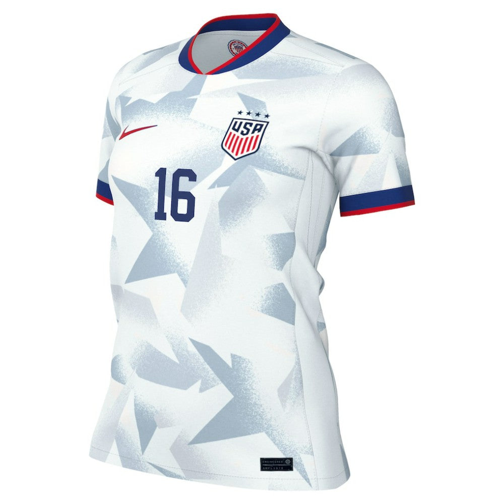 Rose Lavelle USWNT Women's 2025 Home Replica Player Jersey White | Nike Online