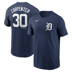 Kerry Carpenter Detroit Tigers Nike Fuse Name & Number T-Shirt - MLB