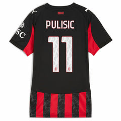 Christian Pulisic AC Milan Women's 2025/26 Home Replica Player Jersey Red | Puma Sale