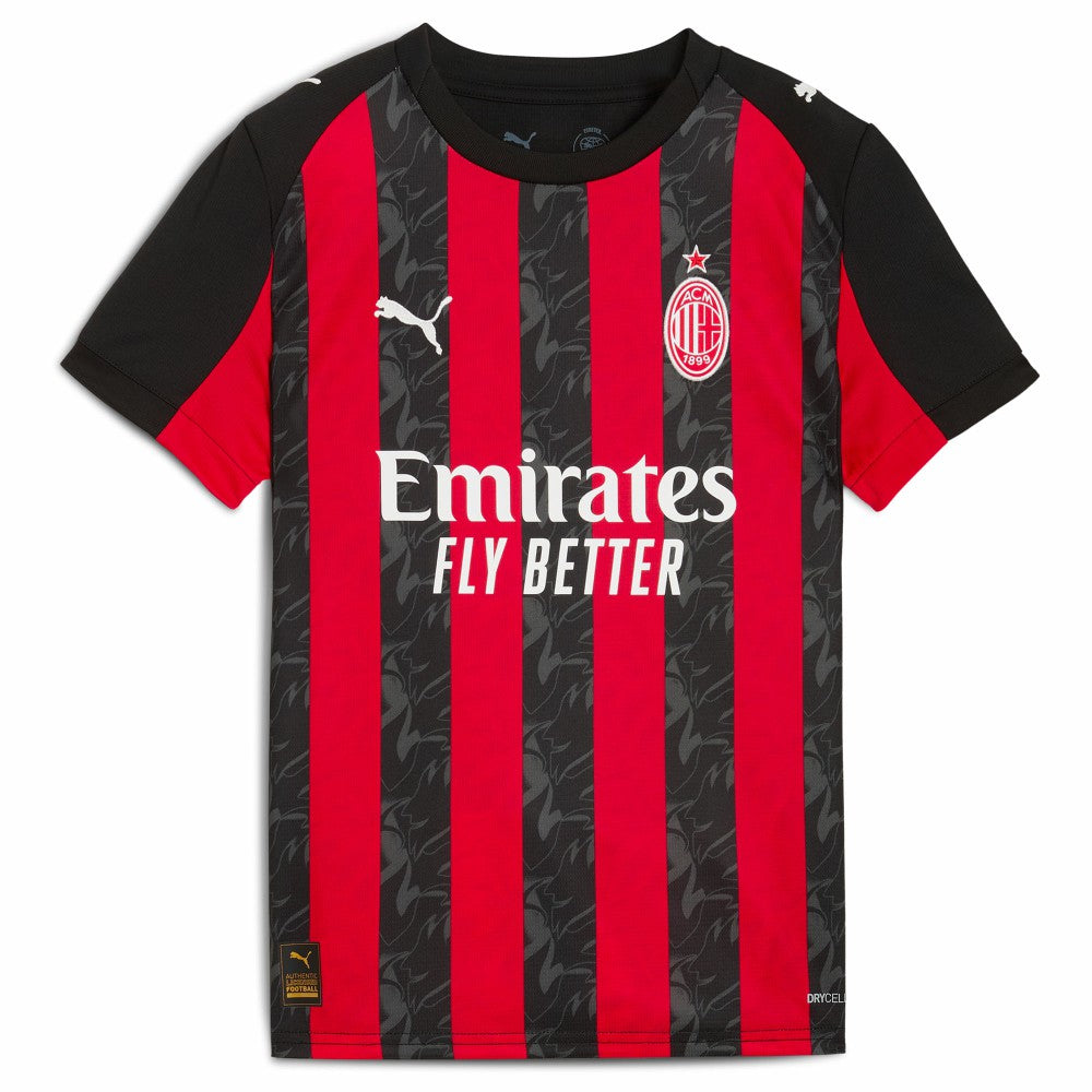Christian Pulisic AC Milan Youth 2025/26 Home Replica Player Jersey Red | Puma discount