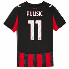 Christian Pulisic AC Milan Youth 2025/26 Home Replica Player Jersey Red | Puma discount