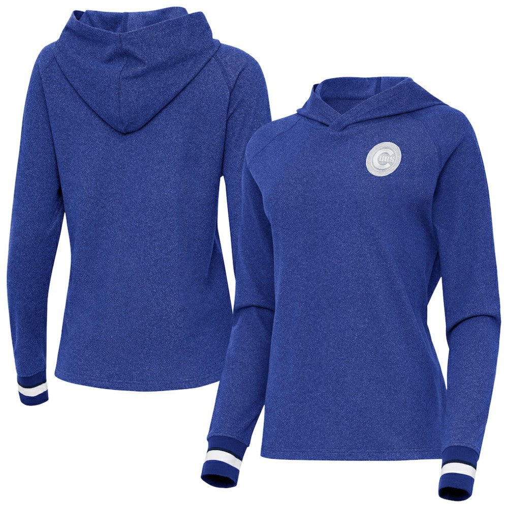 Chicago Cubs Antigua Women's Trek Pullover Hoodie - MLB