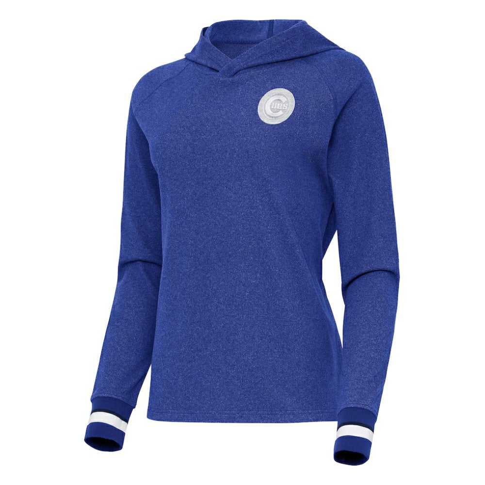 Chicago Cubs Antigua Women's Trek Pullover Hoodie - MLB