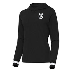 San Diego Padres Antigua Women's Trek Pullover Hoodie - MLB