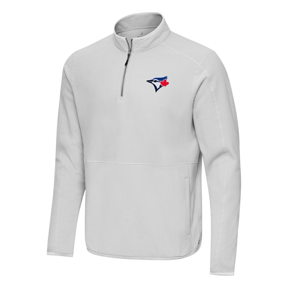Toronto Blue Jays Antigua Step Up Quarter-Zip Pullover - MLB