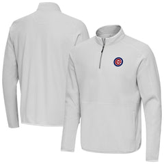 Chicago Cubs Antigua Step Up Quarter-Zip Pullover - MLB