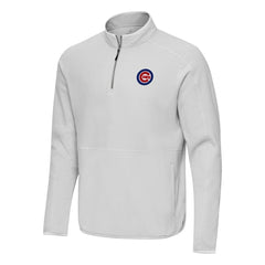 Chicago Cubs Antigua Step Up Quarter-Zip Pullover - MLB