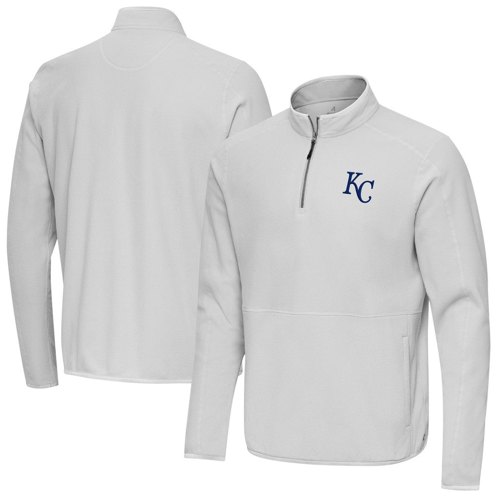 Kansas City Royals Antigua Step Up Quarter-Zip Pullover - MLB