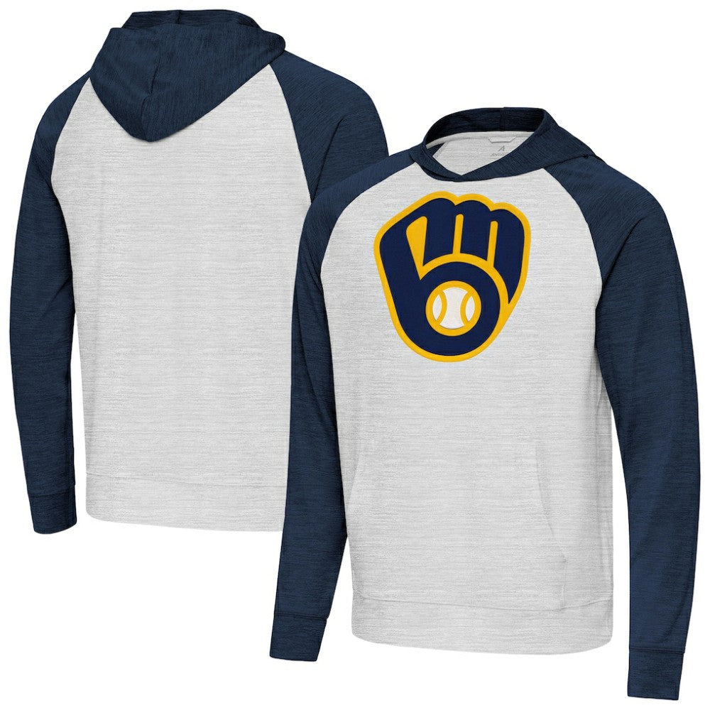 Milwaukee Brewers Antigua Urgent Pullover Hoodie - MLB