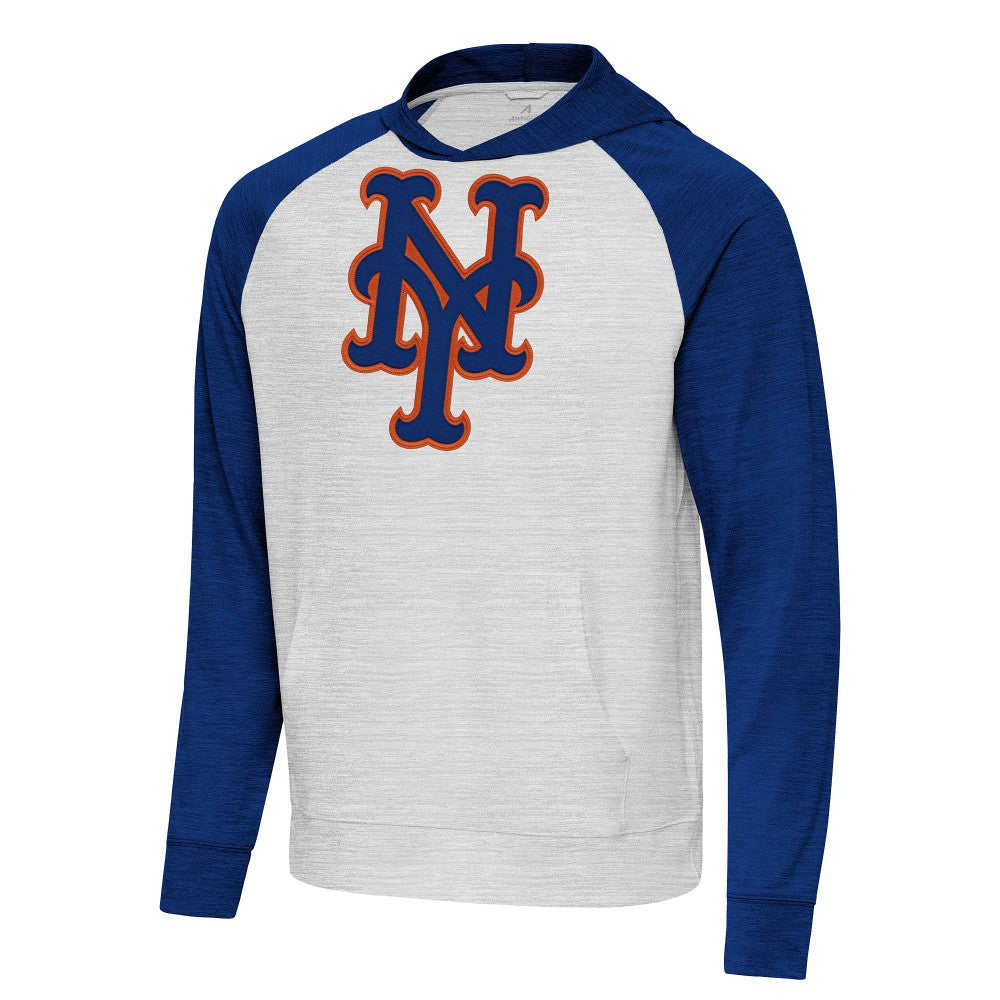New York Mets Antigua Urgent Pullover Hoodie - MLB