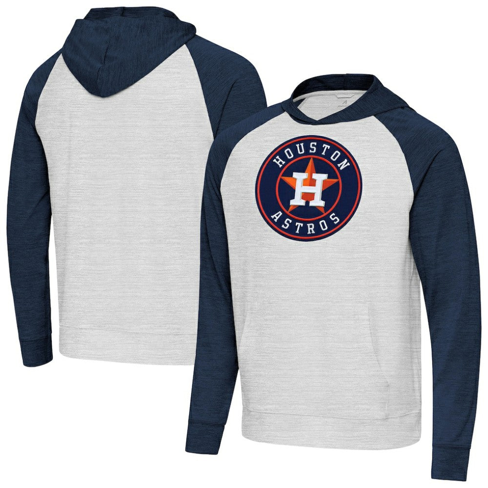 Houston Astros Antigua Urgent Pullover Hoodie - MLB