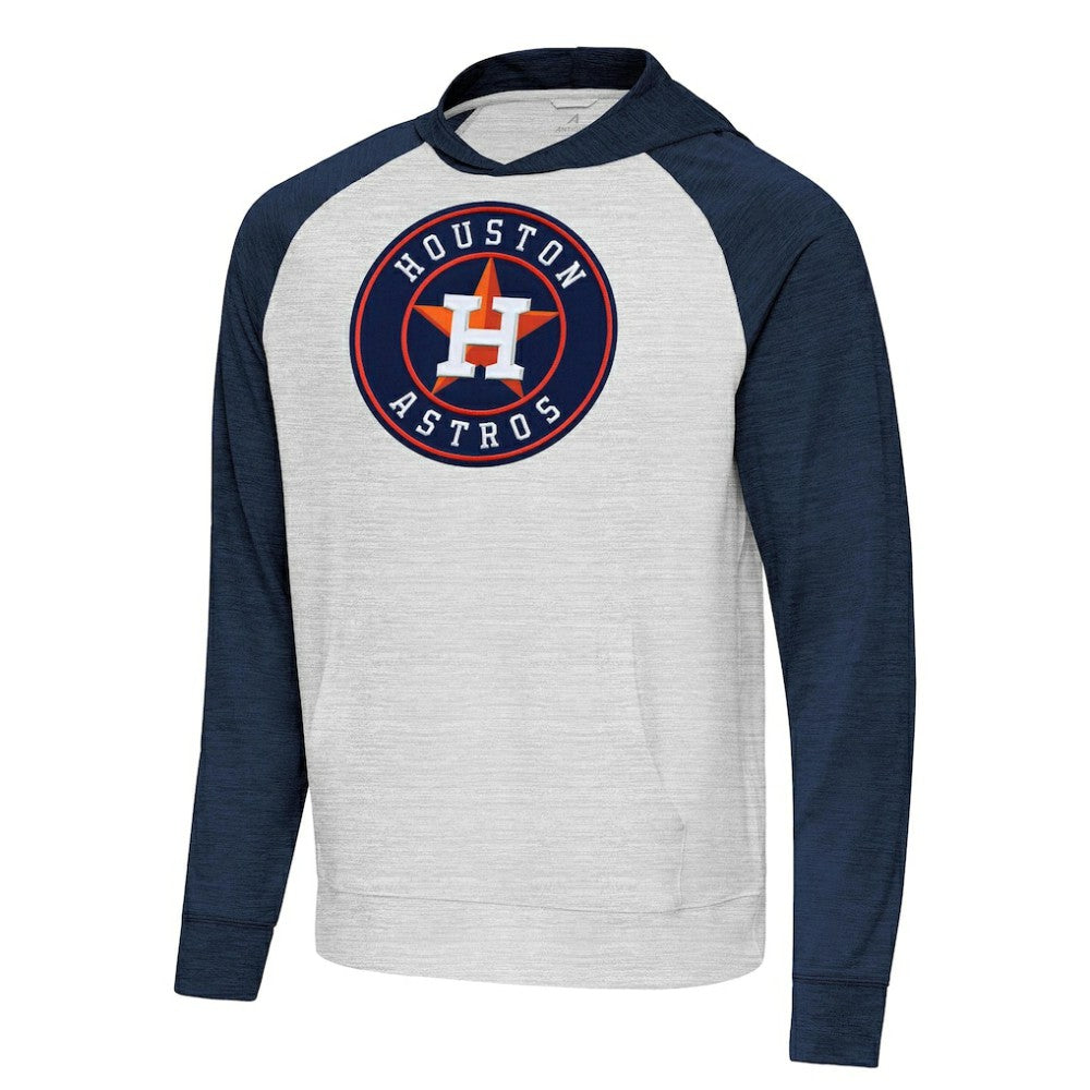 Houston Astros Antigua Urgent Pullover Hoodie - MLB