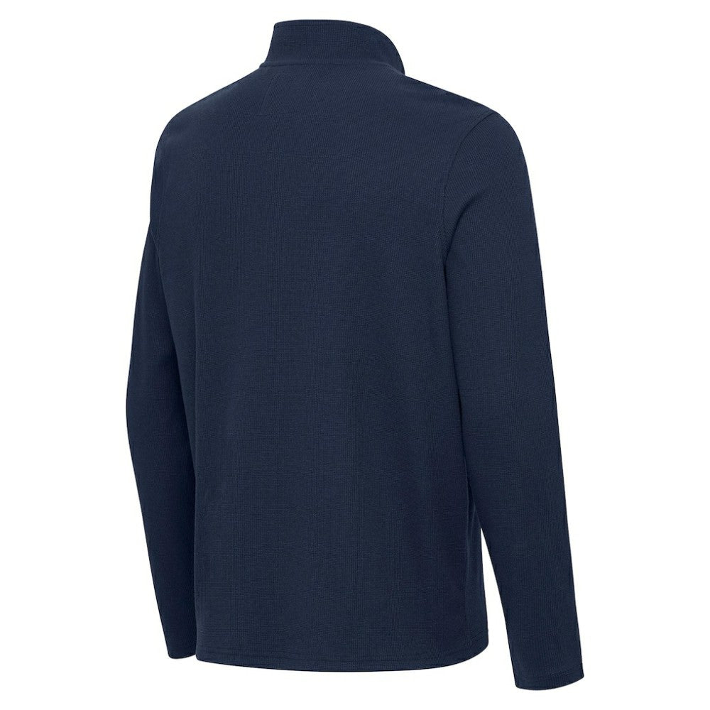 New York Yankees Antigua Sync Tri-Blend Quarter-Zip Pullover - MLB
