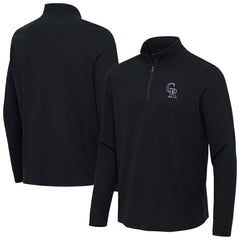 Colorado Rockies Antigua Sync Tri-Blend Quarter-Zip Pullover - MLB