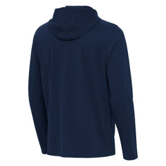 Los Angeles Angels Antigua Connected Quarter-Zip Pullover Hoodie - MLB