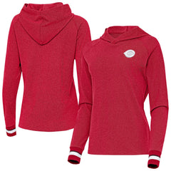 Cincinnati Reds Antigua Women's Trek Pullover Hoodie - MLB