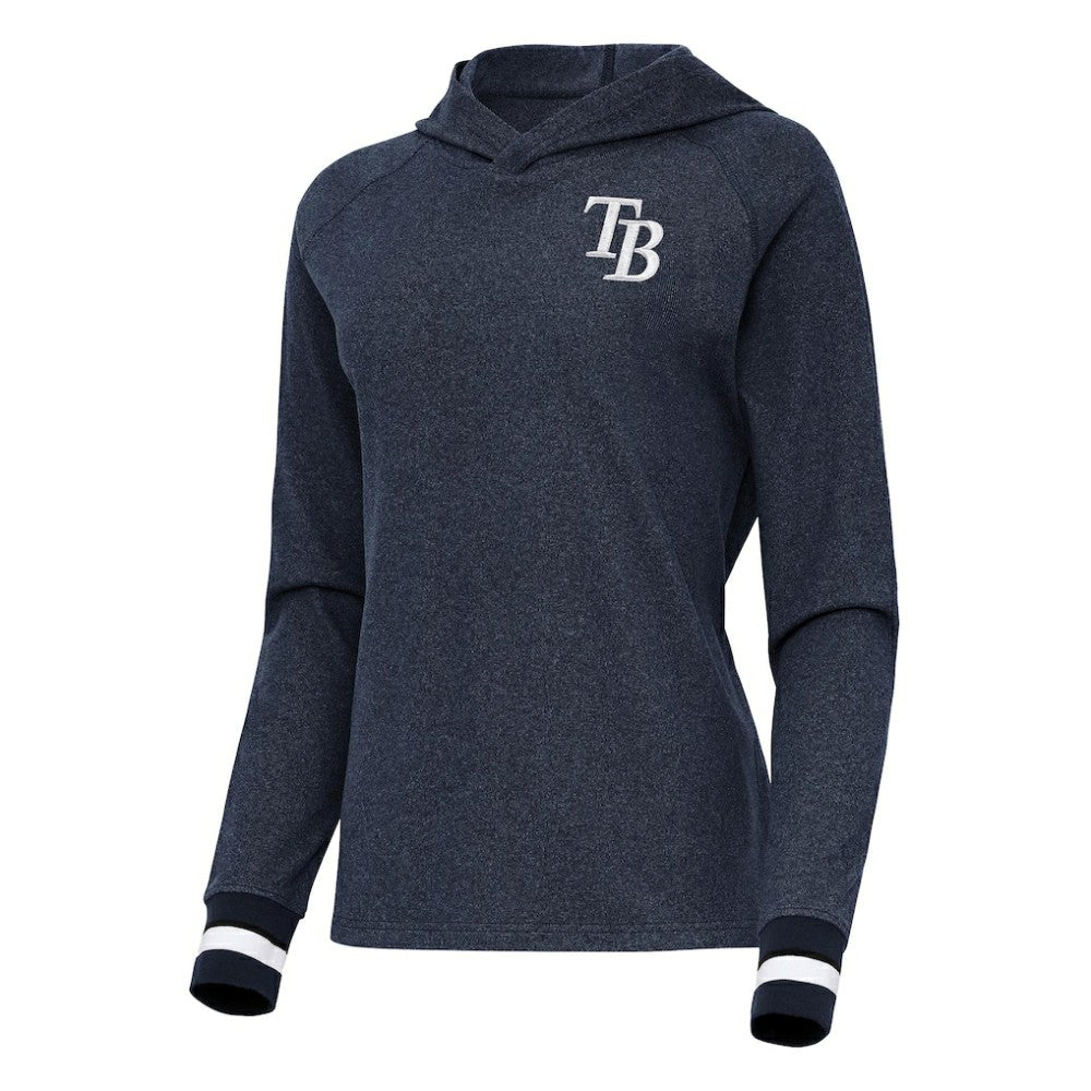 Tampa Bay Rays Antigua Women's Trek Pullover Hoodie - MLB