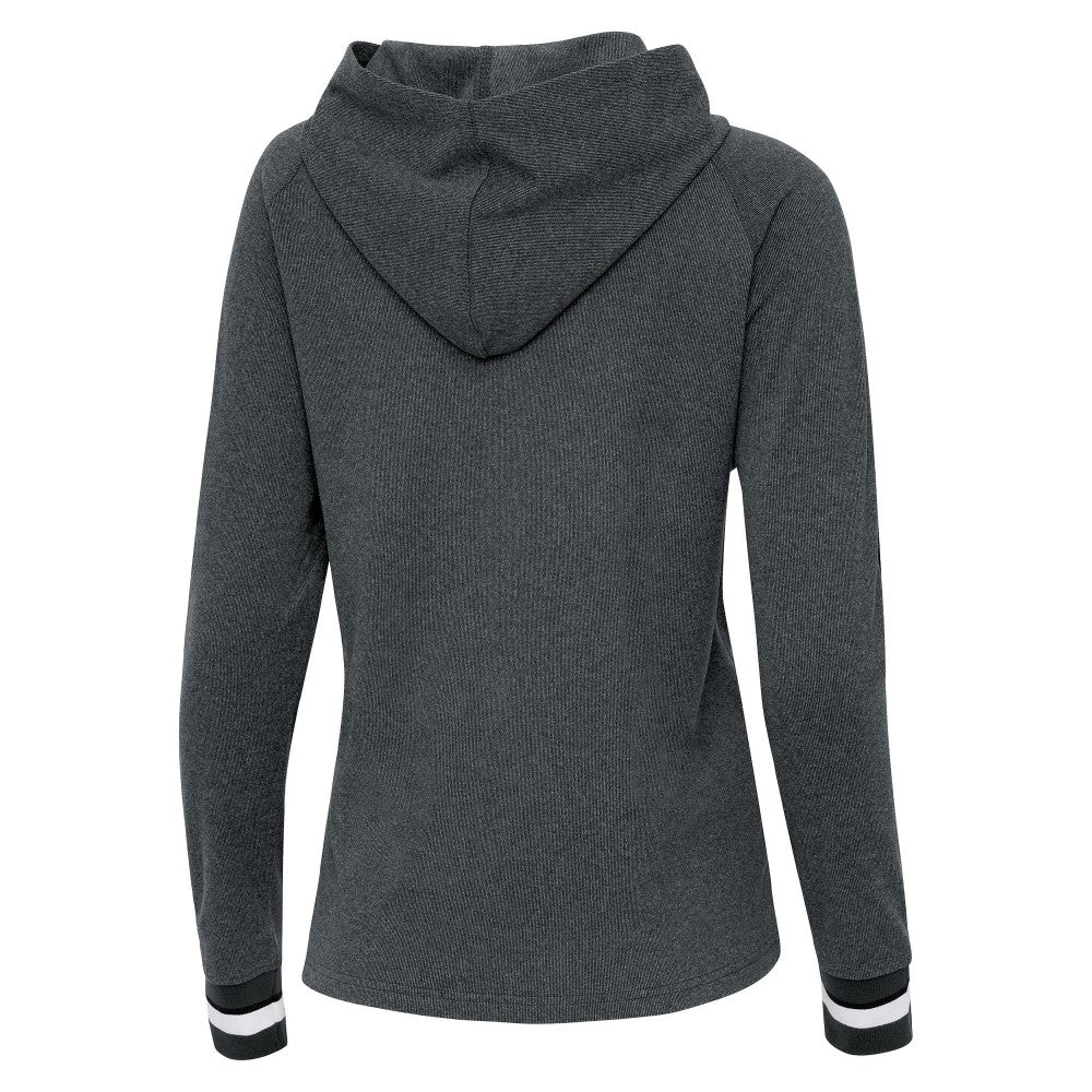 Miami Marlins Antigua Women's Trek Pullover Hoodie - MLB