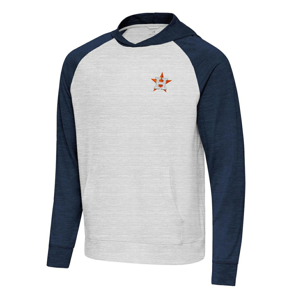 Houston Astros Antigua Urgent Pullover Hoodie - MLB