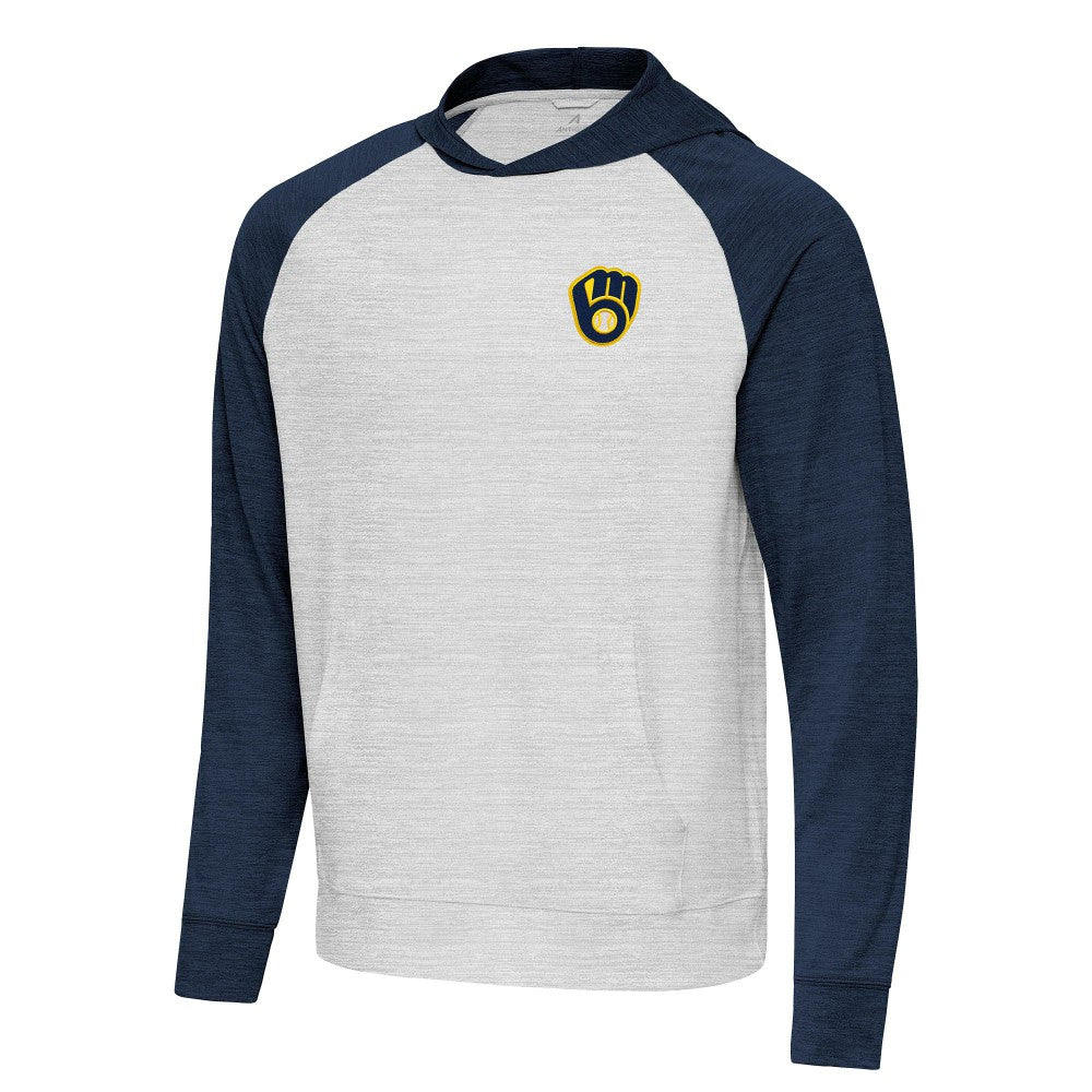 Milwaukee Brewers Antigua Urgent Pullover Hoodie - MLB