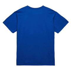 New York Knicks Hardwood Classics Vintage Logo T-Shirt Blue - NBA