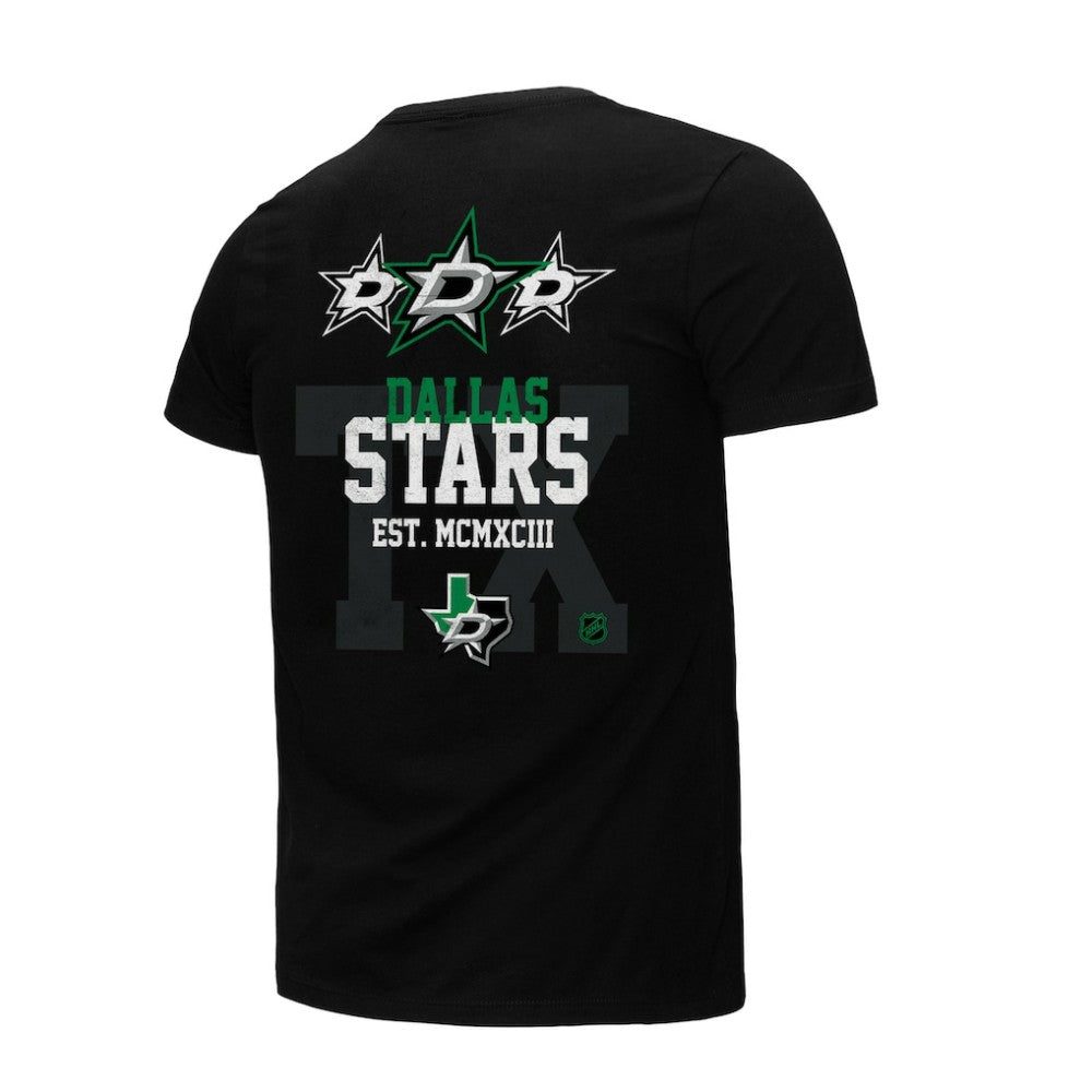 Dallas Stars Mitchell & Ness Home T-Shirt - Black - NHL
