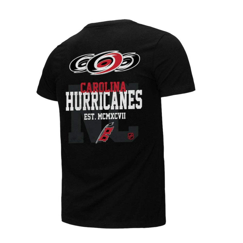 Carolina Hurricanes Mitchell & Ness Home T-Shirt - Black - NHL