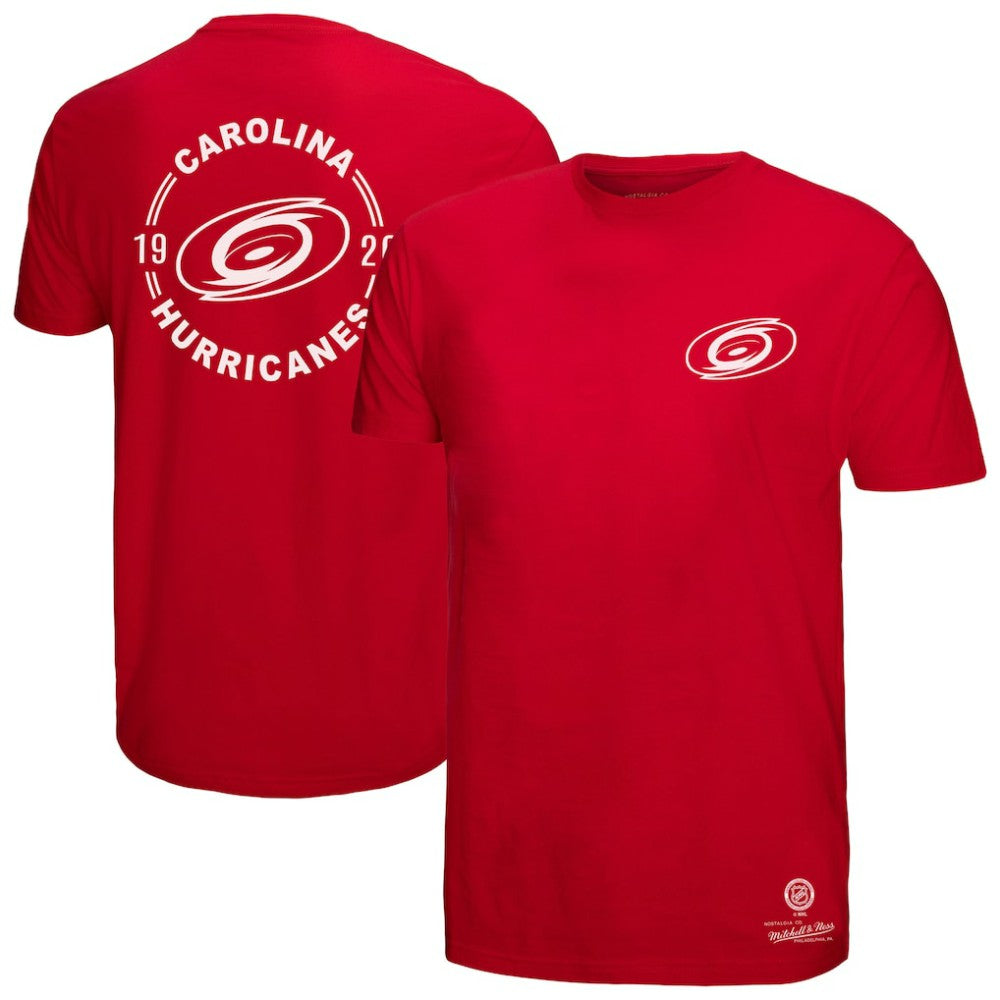 Carolina Hurricanes Mitchell & Ness Core Penalty Box 3.0 T-Shirt - Red - NHL