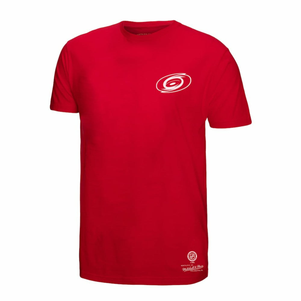 Carolina Hurricanes Mitchell & Ness Core Penalty Box 3.0 T-Shirt - Red - NHL