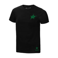 Dallas Stars Mitchell & Ness Core Penalty Box 3.0 T-Shirt - Black - NHL
