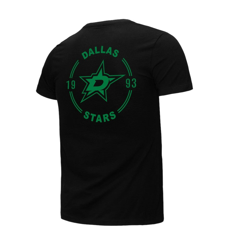 Dallas Stars Mitchell & Ness Core Penalty Box 3.0 T-Shirt - Black - NHL