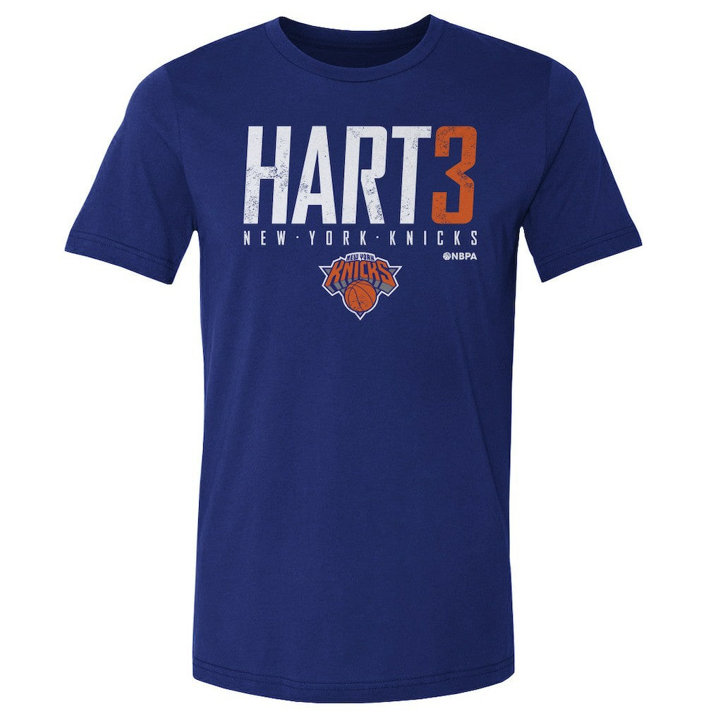 Josh Hart New York Knicks 500 Level Elite Player T-Shirt Royal - NBA