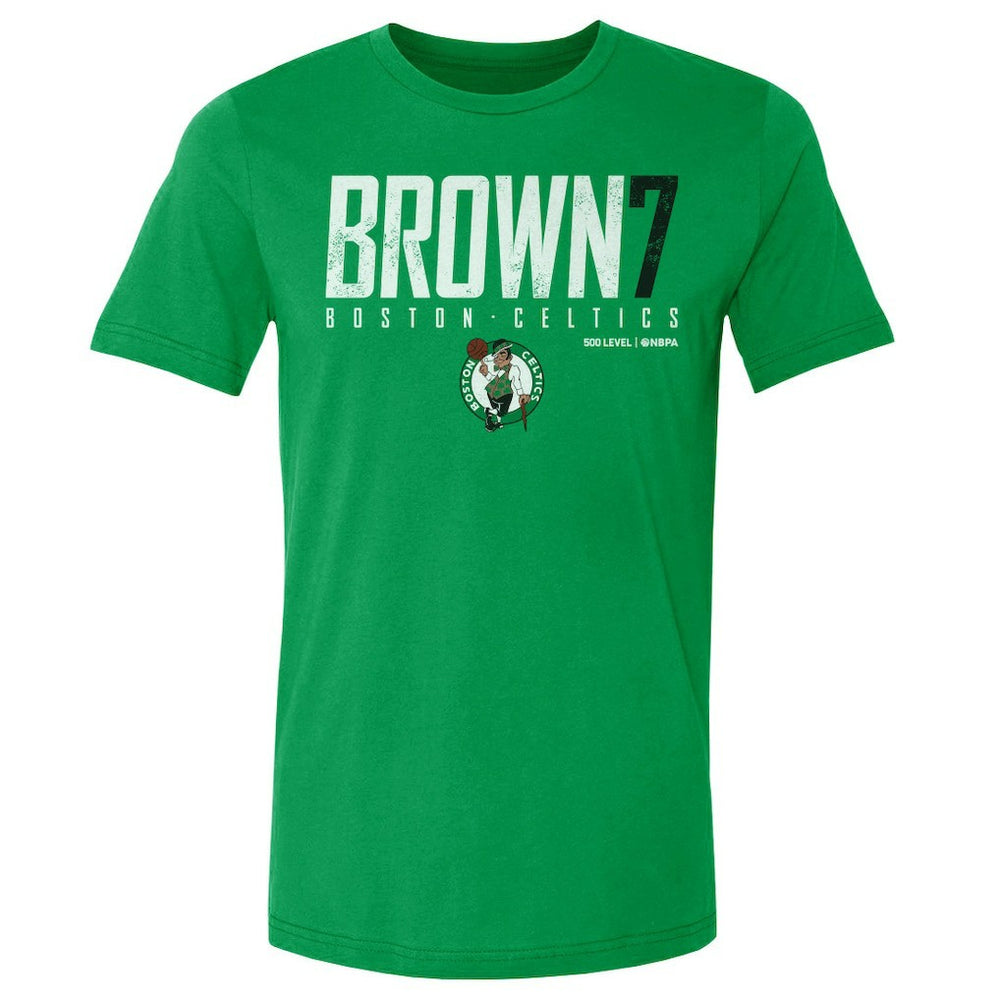 Jaylen Brown Boston Celtics 500 Level Elite Player T-Shirt Kelly Green - NBA