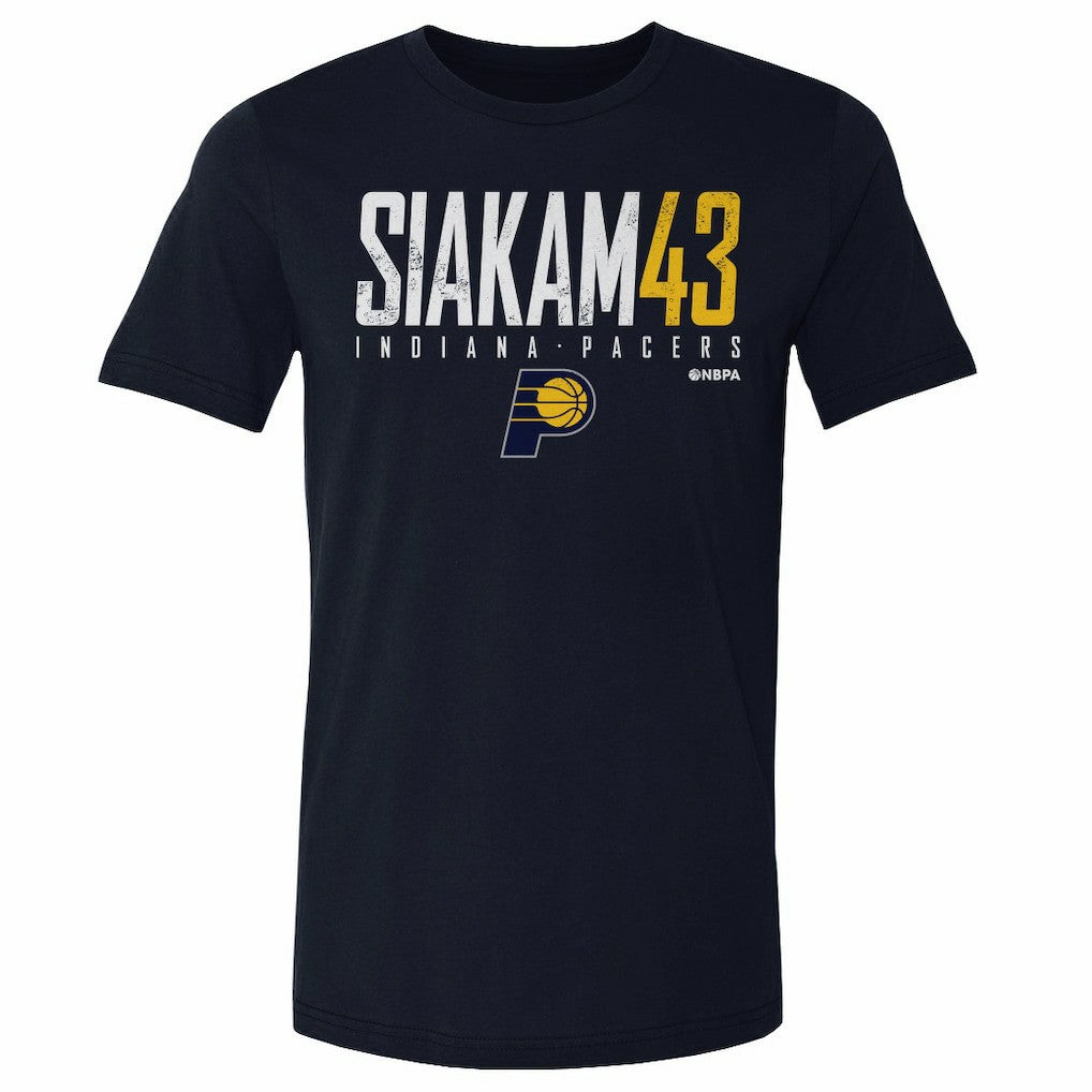 Pascal Siakam Indiana Pacers 500 Level Elite Player T-Shirt Navy - NBA