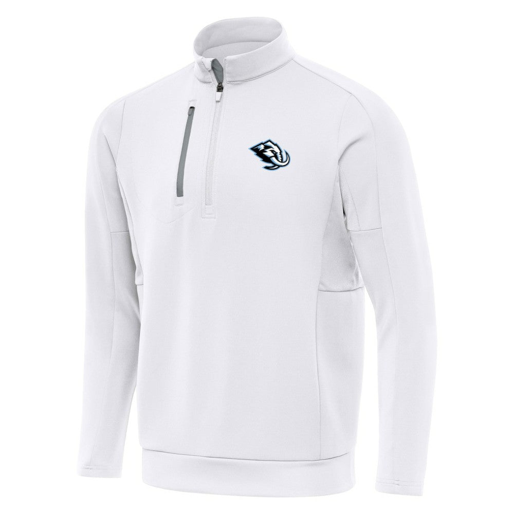 Utah Mammoth Antigua Generation Quarter-Zip Pullover - White - NHL
