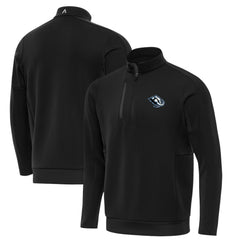 Utah Mammoth Antigua Generation Quarter-Zip Pullover - Black - NHL