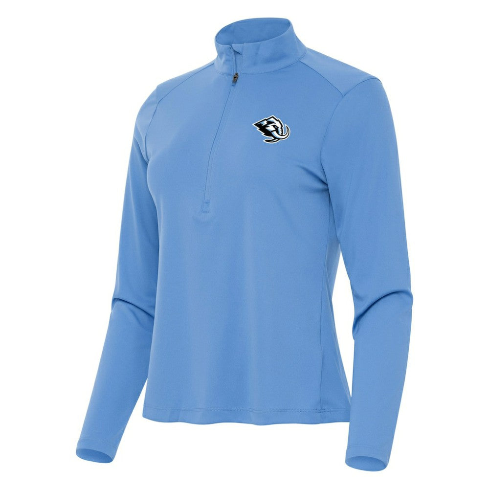 Utah Mammoth Antigua Women's Tribute Half-Zip Pullover - Powder Blue - NHL