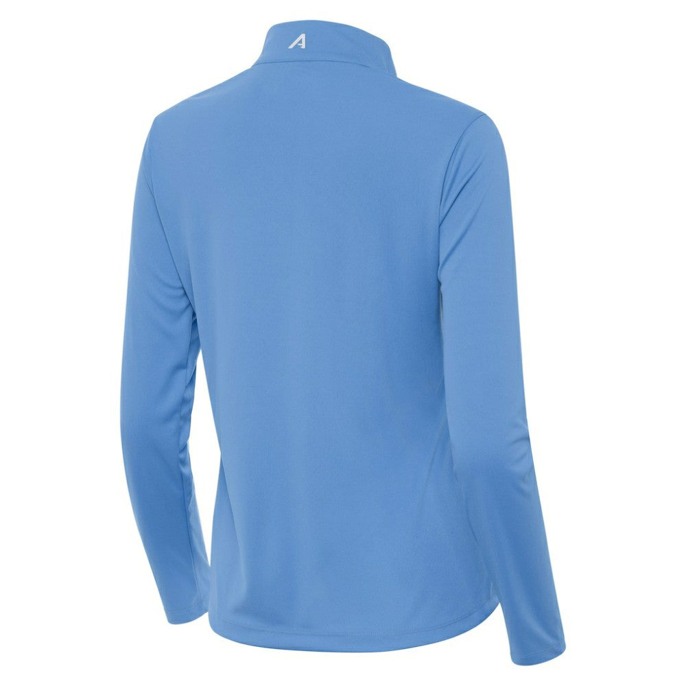 Utah Mammoth Antigua Women's Tribute Half-Zip Pullover - Powder Blue - NHL