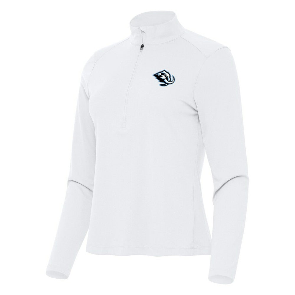 Utah Mammoth Antigua Women's Tribute Half-Zip Pullover - White - NHL