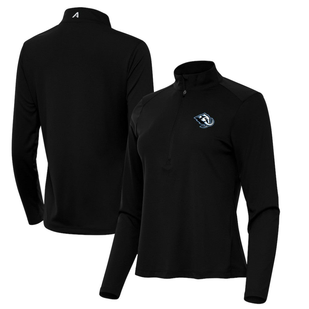 Utah Mammoth Antigua Women's Tribute Half-Zip Pullover - Black - NHL