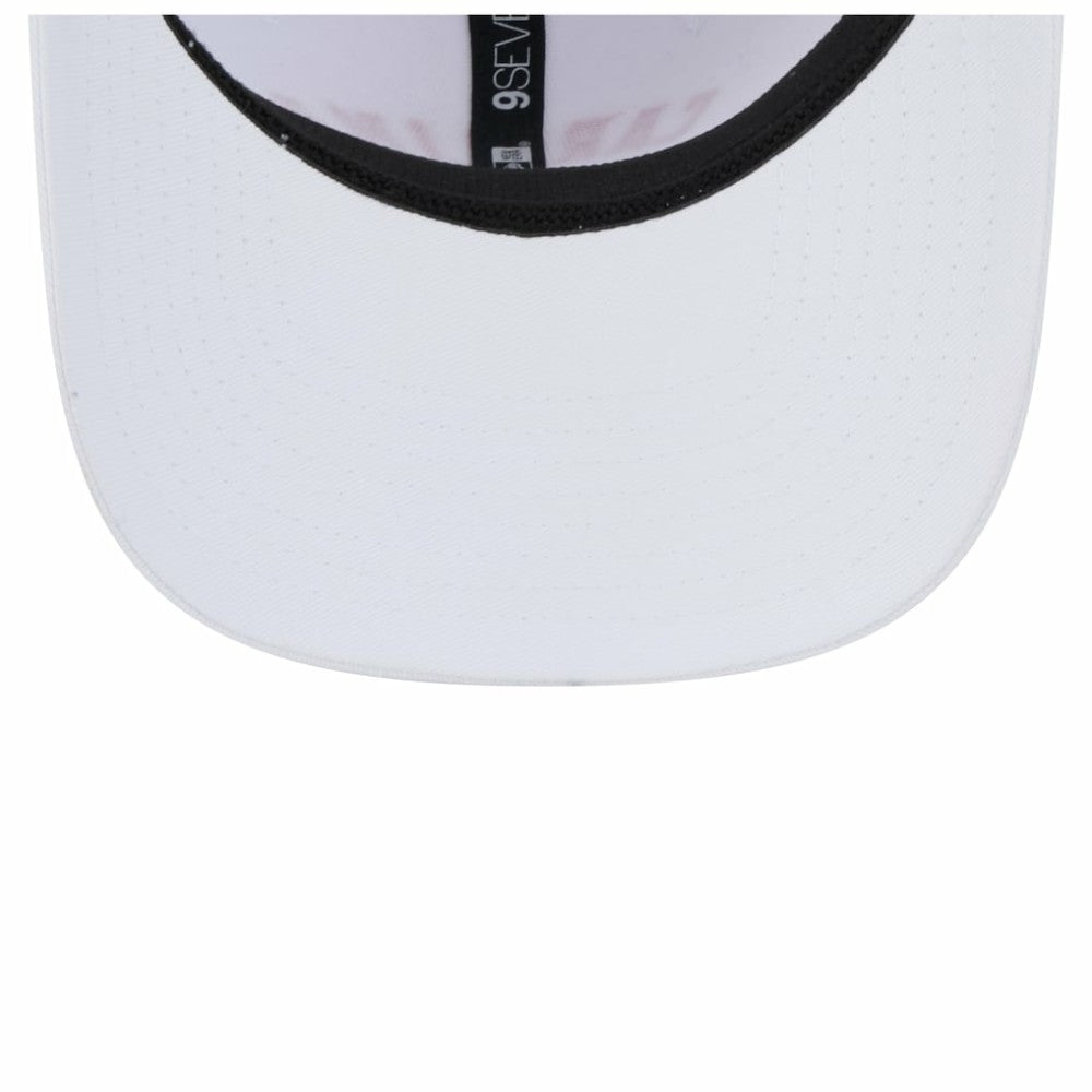 Carolina Hurricanes New Era Team Lockup Basic 9SEVENTY Adjustable Hat - White - NHL