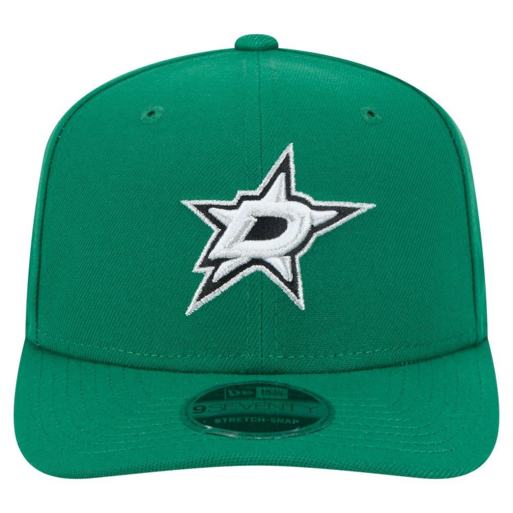 Dallas Stars New Era Logo Basic 9SEVENTY Adjustable Hat - Kelly Green - NHL