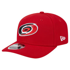 Carolina Hurricanes New Era Logo Basic 9SEVENTY Adjustable Hat - Red - NHL